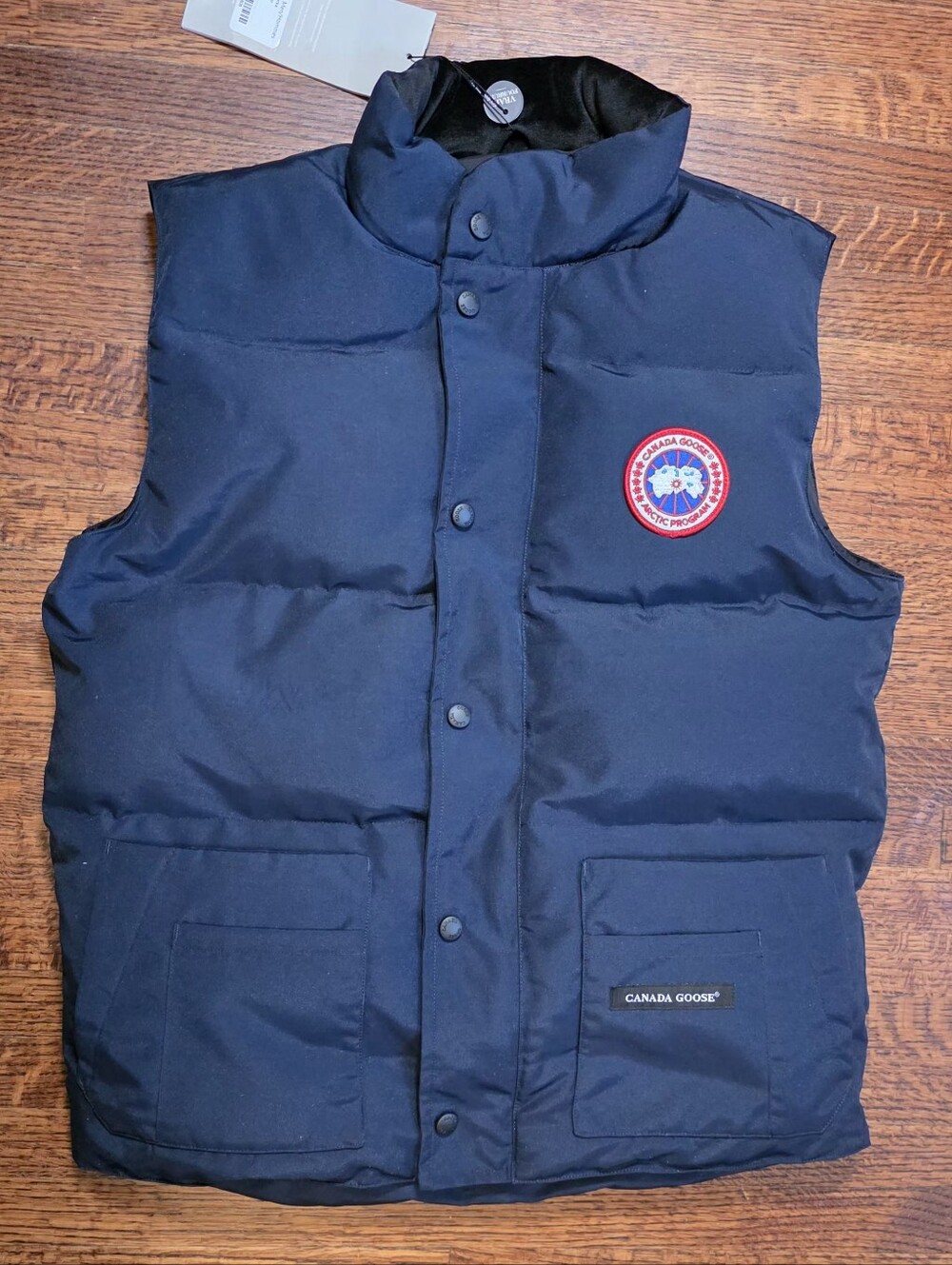 Canada Goose Freestyle Crew Vest in Atlantic Navy